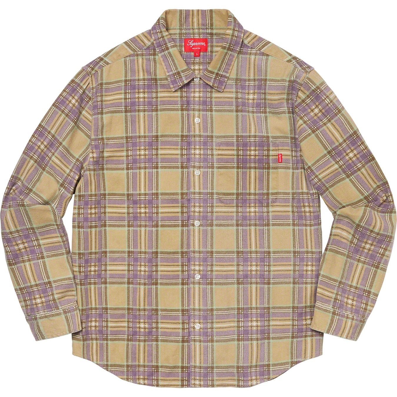 Printed Plaid Shirt view 3